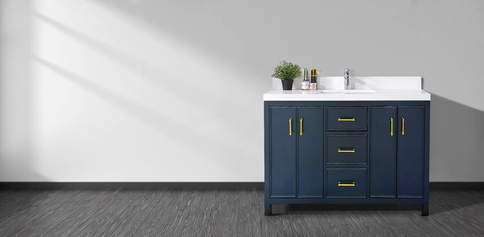 Professional production of various bathroom furniture